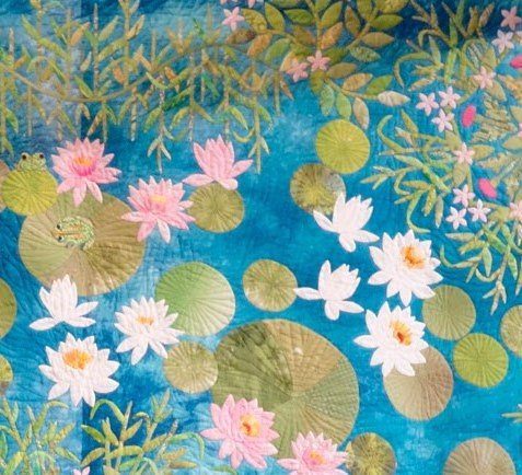 Detail Of Flower Quilt 2019 Tokyo Festival