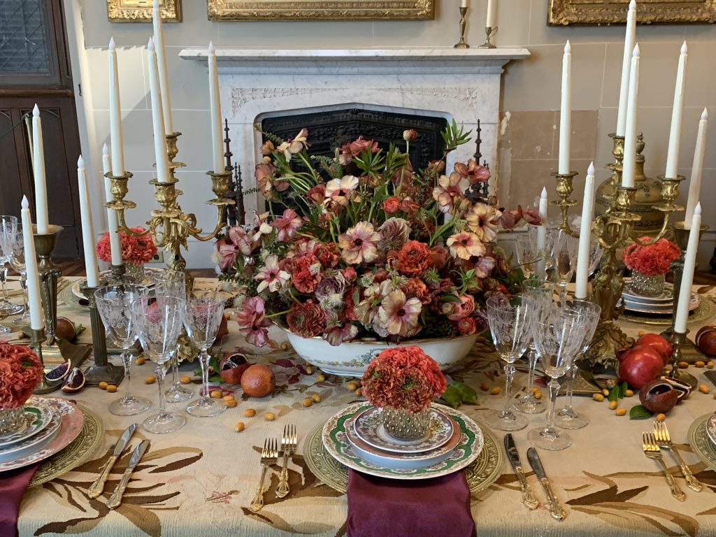 Lyndhurst Flower Show Table Setting