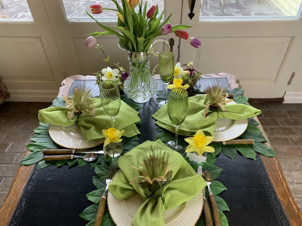 Spring and Summer Floral Table Settings