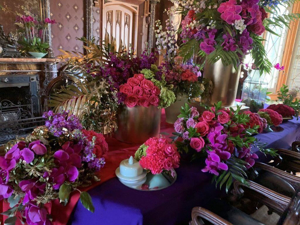 Table Of Flowers Lyndhurst Flower Show