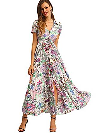 Milumia Women Floral Print Dress