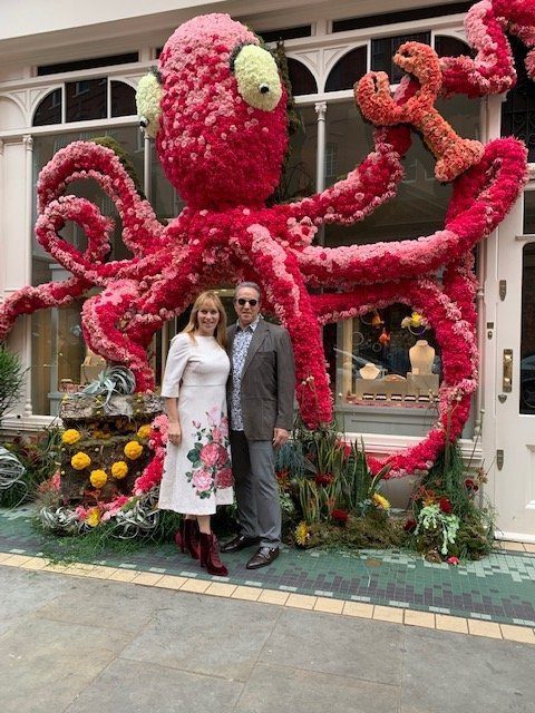 Giant Floral Octopus Chelsea Flower Show
