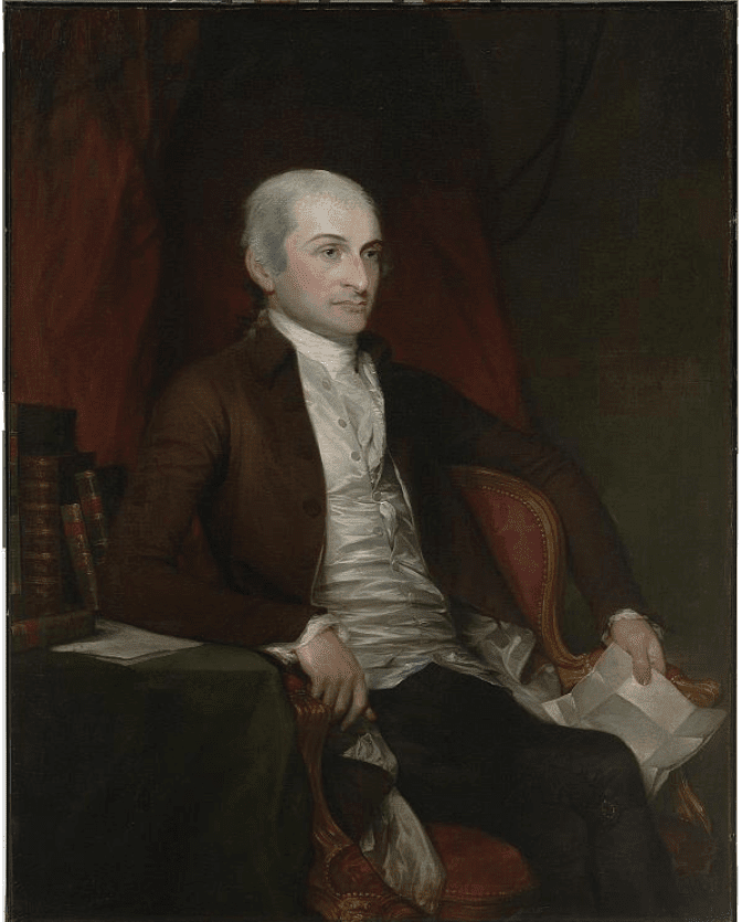 John Jay Founding Father Portrait