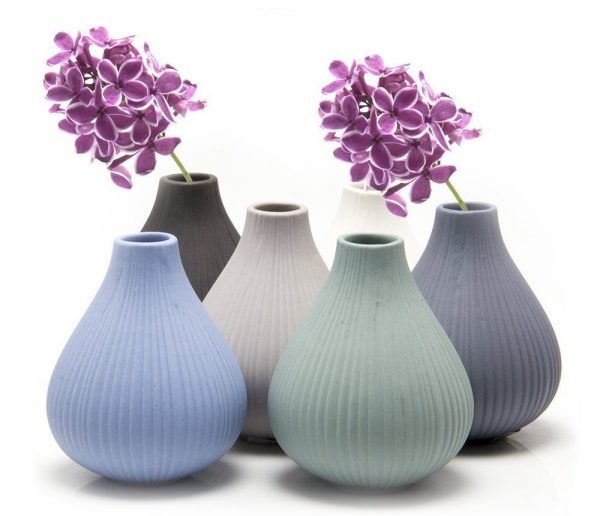Ceramic bud vases from Chive