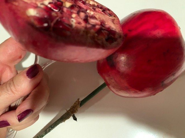 Pomegranates Close Up Rosh Hashanah