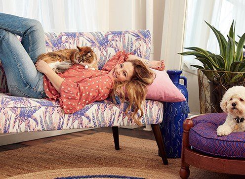 Complete Line Of Homewares From Flower Woman Drew Barrymore