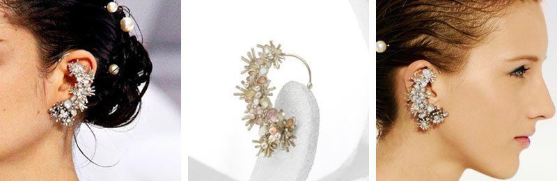 Flowered Ear Cuffs: A Revived Trend for 2019