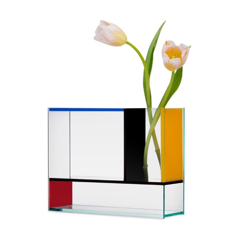 The Mondri Vase With Tulips