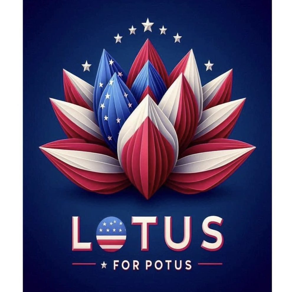 lotus and kamala harris