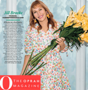 Jill brooke on the cover of the oprah magazine.