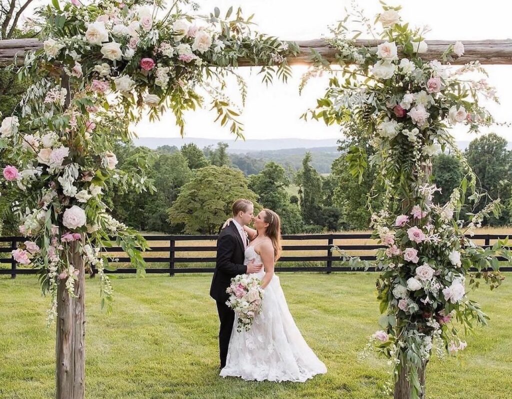 Sustainable Arches for Wedding