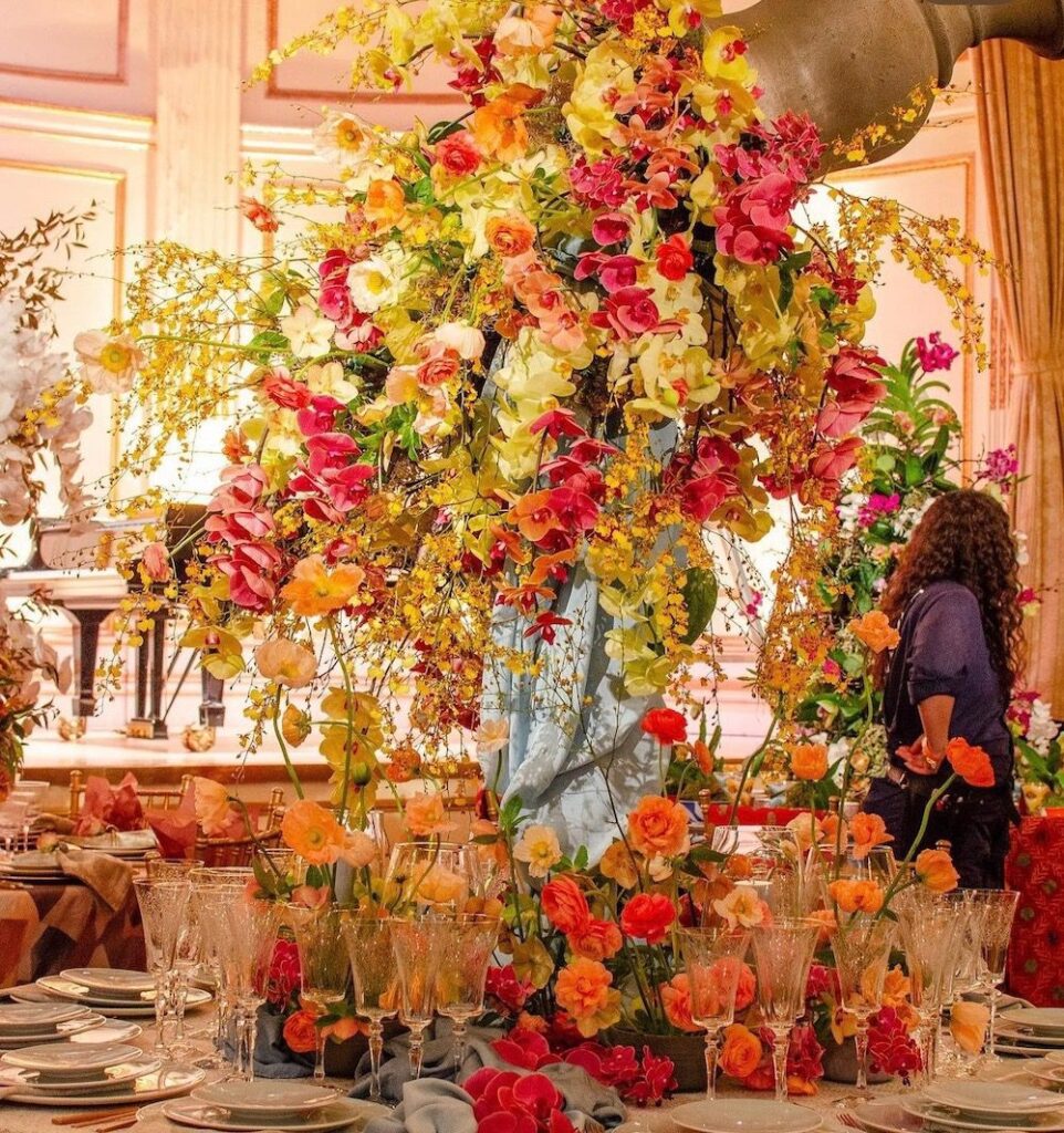 Sustainable flower arrangement 