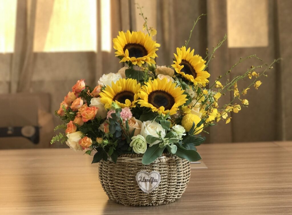 Sunflowers help people heal after trauma